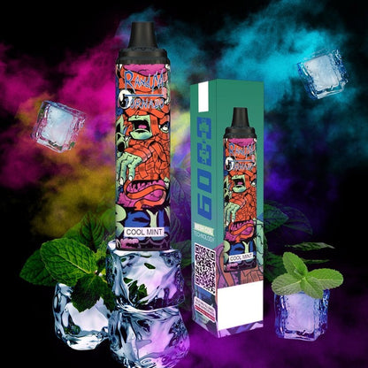 RandM Tornado 6000 Puffs Disposable Vape  Authentic E Cigarette