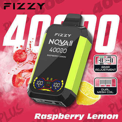 Fizzy Nova Plus 40000 40K Puffs Dual Mesh Coil Disposable Vape-Next-Level Premium Vaping