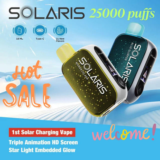 SOLARIS Disposable 25000 New Design Super Low Price Best Seller