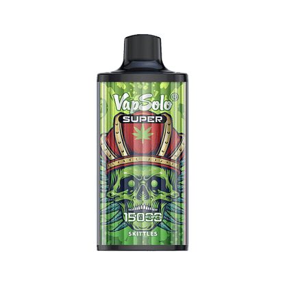 VapSolo Super 15K Puffs Disposable Vape | Ajustable Airflow,Mesh Coil,Type-C Port