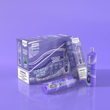 VOPK Shisha Hookah 15000 15K Puffs Newest DTL Disposable Vape Pen