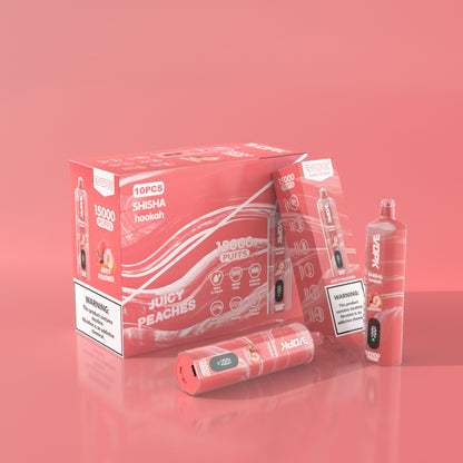 VOPK Shisha Hookah 15000 15K Puffs Newest DTL Disposable Vape Pen