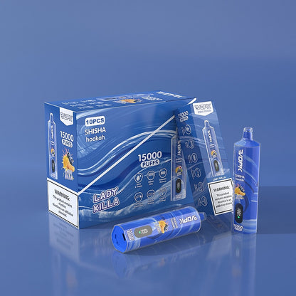 VOPK Shisha Hookah 15000 15K Puffs Newest DTL Disposable Vape Pen