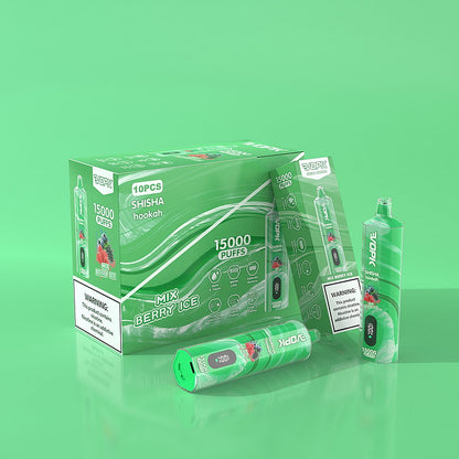 VOPK Shisha Hookah 15000 15K Puffs Newest DTL Disposable Vape Pen
