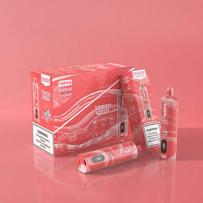 VOPK Shisha Hookah 15000 15K Puffs Newest DTL Disposable Vape Pen
