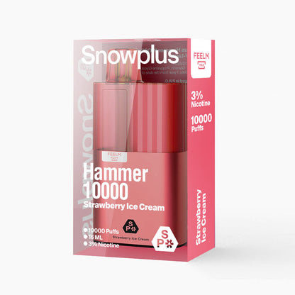 RELX Snowplus Hammer 10000 - 16ml Disposable Vape | 10K Puffs