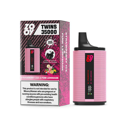 ZOOY TWINS 35000 35K Puffs Dual Flavors Disposable Vape with Digital Screen