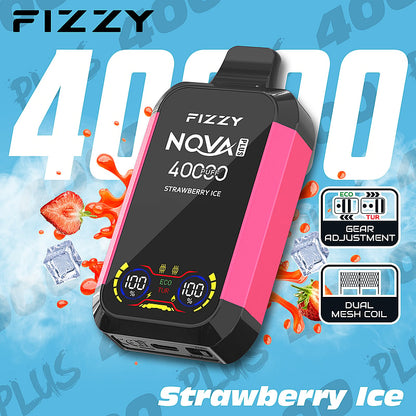 Fizzy Nova Plus 40000 40K Puffs Dual Mesh Coil Disposable Vape-Next-Level Premium Vaping