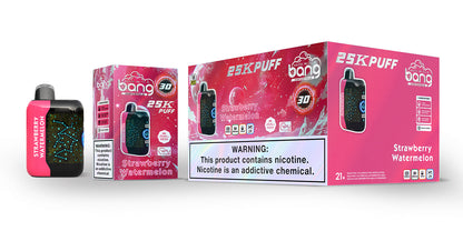 Bang Starry  25000 Puffs 25K Smart Full Screen Turn Ice Wholesale Disposable Vape Puff  Prefilled Pod