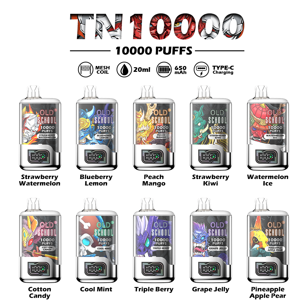 OLD School TN10000 Puffs Disposable Vape Wholesale