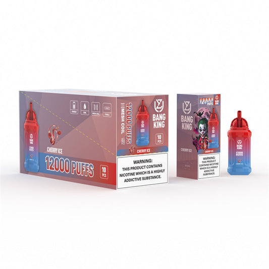 UZY Bang King 12000 Puffs 0% 2% 3% 5% Nicotine  Disposable Pod 14 Flavors