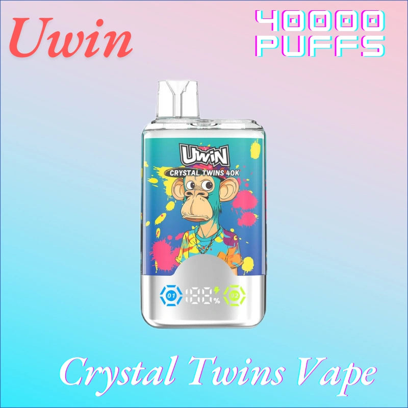 Uwin Twins Crystal 40k Disposable Vape Top Sale