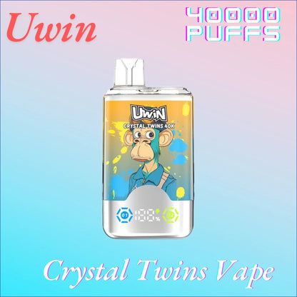 Uwin Twins Crystal 40k Disposable Vape Top Sale