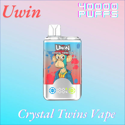 Uwin Twins Crystal 40k Disposable Vape Top Sale