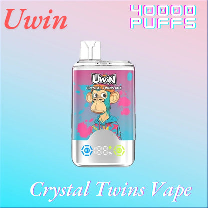 Uwin Twins Crystal 40k Disposable Vape Top Sale
