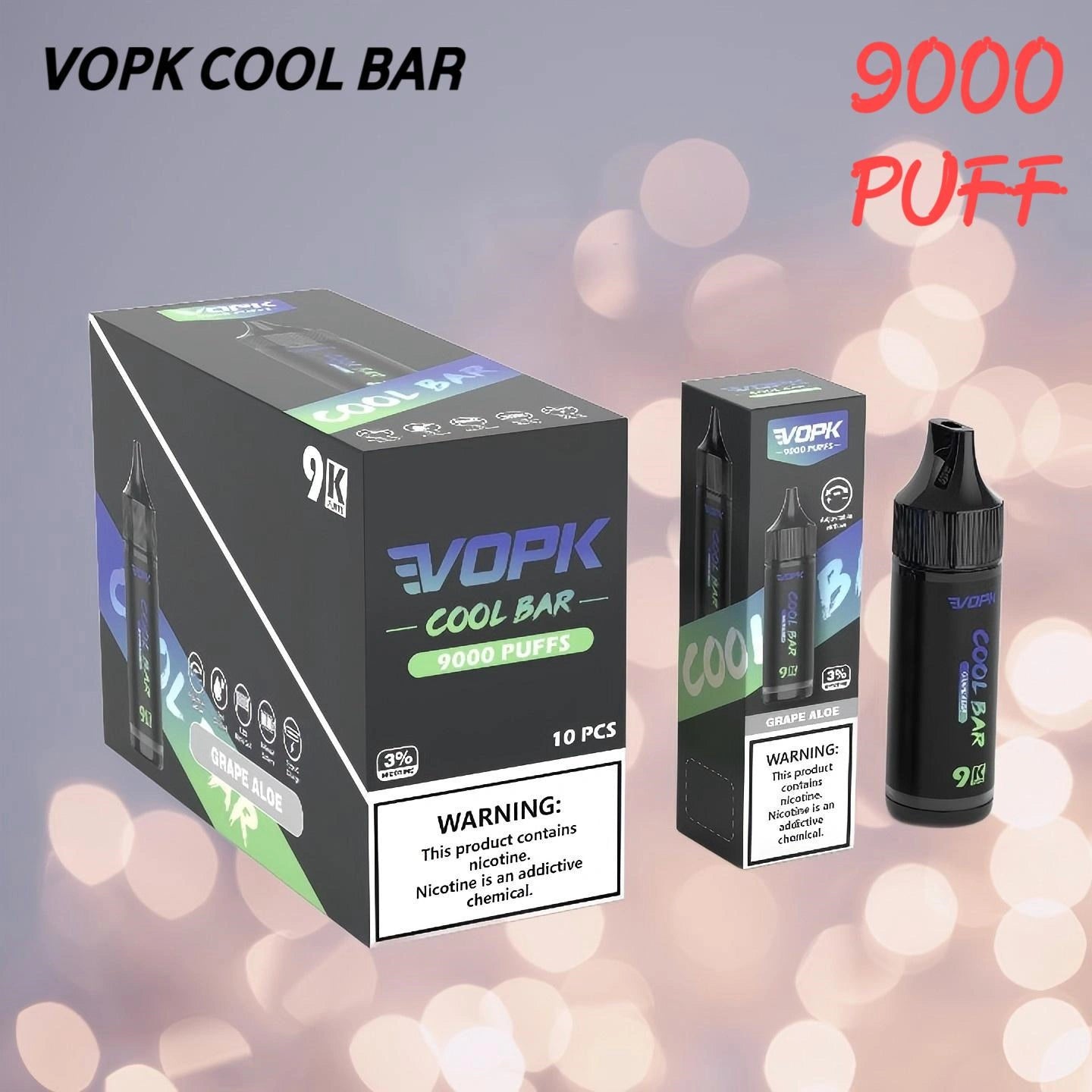 VOPK COOL BAR 9000 Puffs Wholesale Price Discount Sale