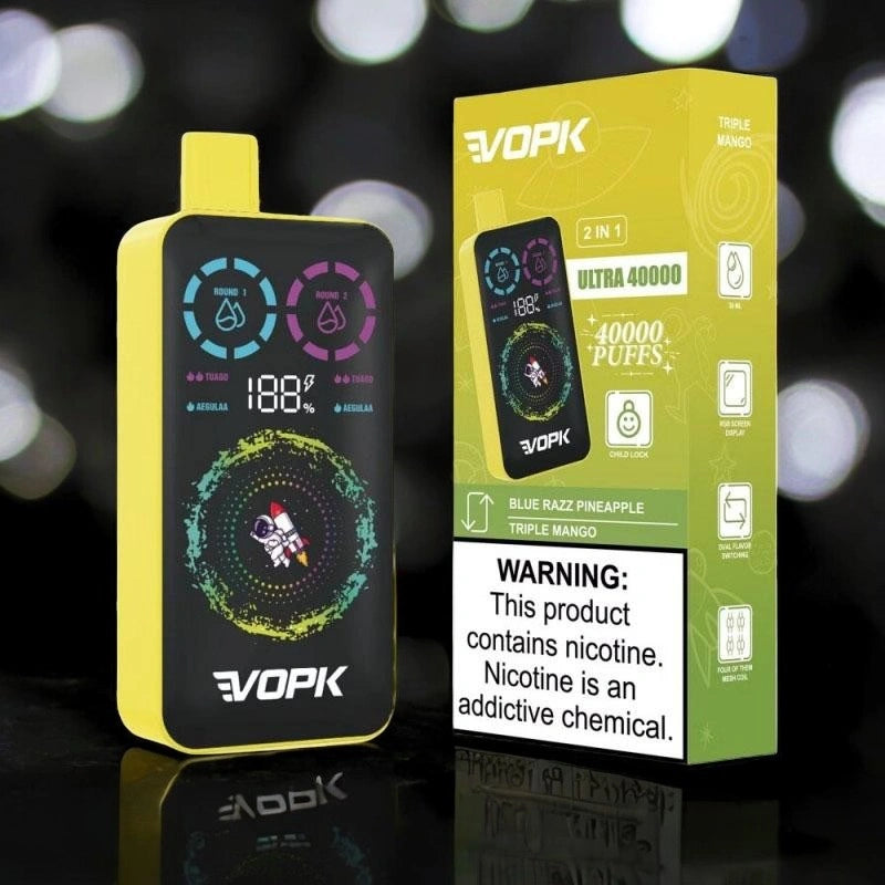 VOPK ULTRA 30000 puffs Wholesale Large Screen Factory Price Dual Flavors Vape