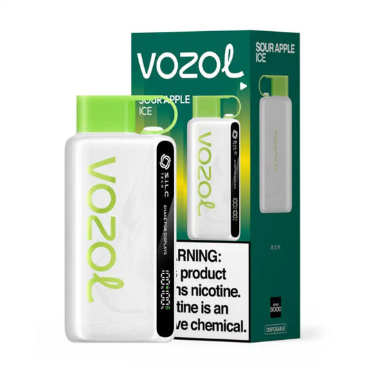 VOZOL STAR 9000 Puffs Disposable Vape  (0% to 5% Nicotine)14ml  650mAh rechargeable battery Wholesale 29 Flavors