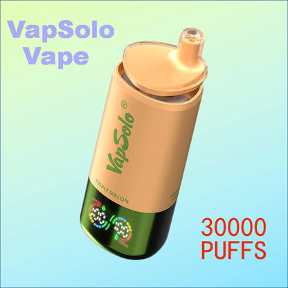 Vapsolo Tripble 30k PUFF 3 in 1 Bulk Disposable Vape Good Sale