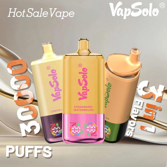 Vapsolo Tripble 30k PUFF 3 in 1 Bulk Disposable Vape Good Sale