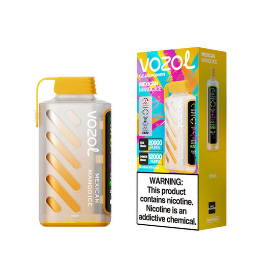 Vozol Gear Power 20000 puff Disposable Vape  650mAh  19 Flavors  In Sales EU warehouse