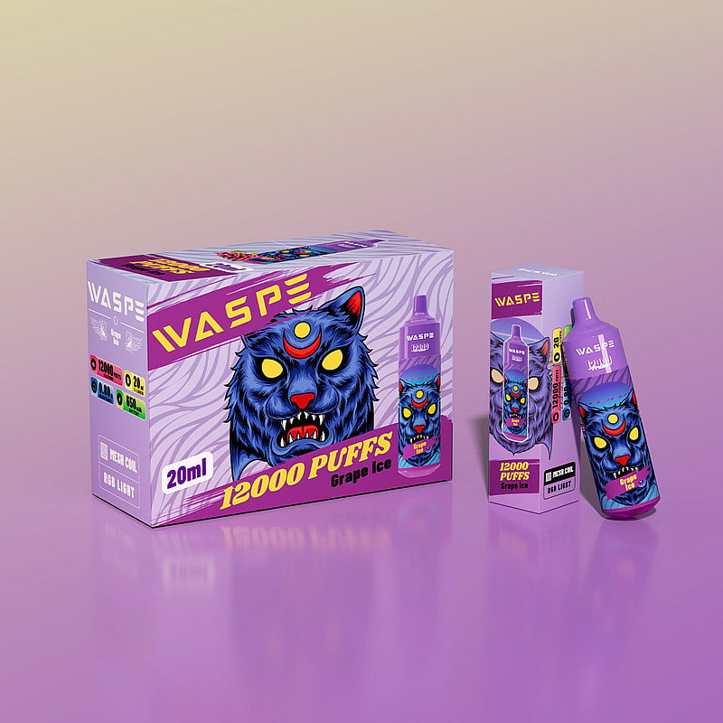 WASPE 12000 Puffs Disposable Vape New Electronic Cigarette Pen