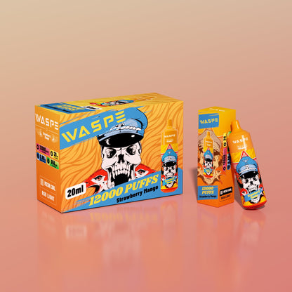 WASPE 12000 Puffs Disposable Vape New Electronic Cigarette Pen