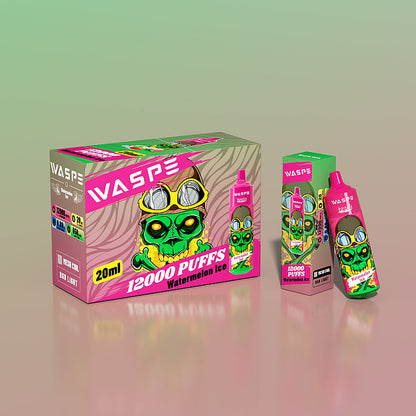WASPE 12000 Puffs Disposable Vape New Electronic Cigarette Pen