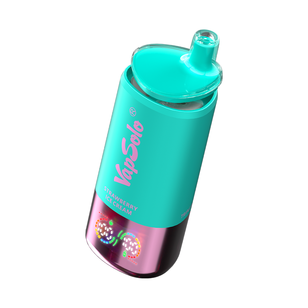 VapSolo Triple 30K Puffs Disposable Vape | 3 Flavors,Triple Mesh Coil,LCD Display