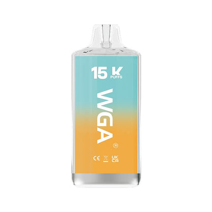 WGA Crystal Pro Max Extra 15K (15000) Puffs | Dive into a Flavorful Vaping Adventure-650mAh Battery, 20ml E-liquid, Multiple Nicotine 31 Flavors