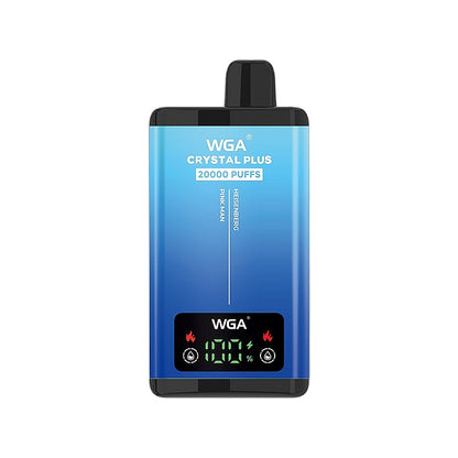 WGA Vape Crystal Pro Max 20000 20k Puffs | Dual Flavors & Switch Taste-650mAh Battery, 30ml E-liquid, Multiple Nicotine 17 Flavors
