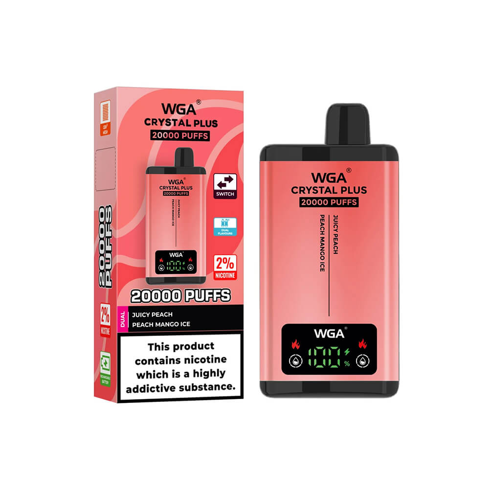 WGA Crystal plus 20000 Puffs Disposable Vape In Sales