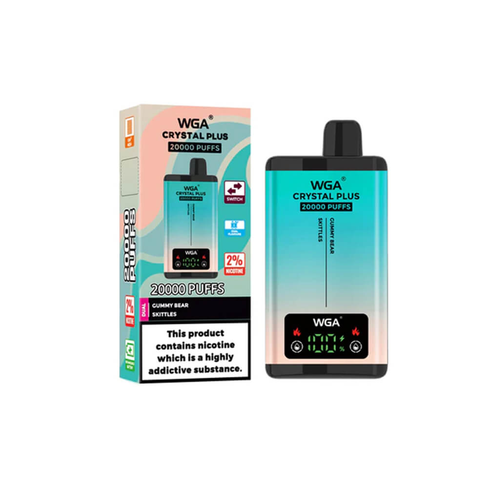 WGA Crystal plus 20000 Puffs Disposable Vape In Sales