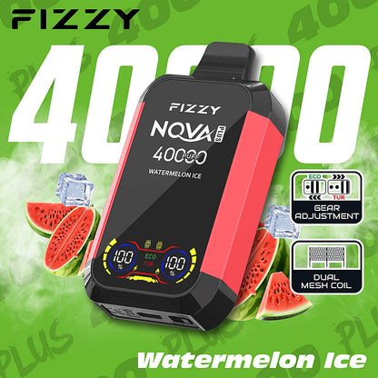 Fizzy Nova Plus 40000 40K Puffs Dual Mesh Coil Disposable Vape-Next-Level Premium Vaping