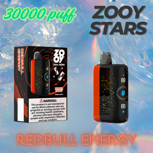 ZOOY STARS 30000 Puffs LED Screen Top Sale Promotion
