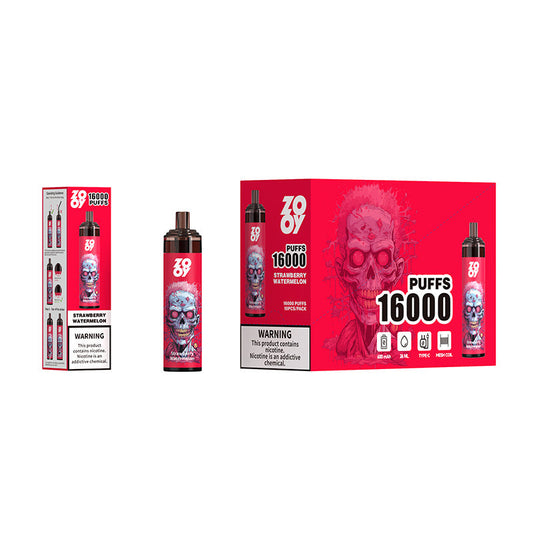 Zooy Tornado 16000 Puffs E Vape Electronic Smoking Cigarette Disposable Puff 15k 16k