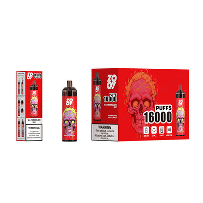 Zooy Tornado 16000 Puffs E Vape Electronic Smoking Cigarette Disposable Puff 15k 16k