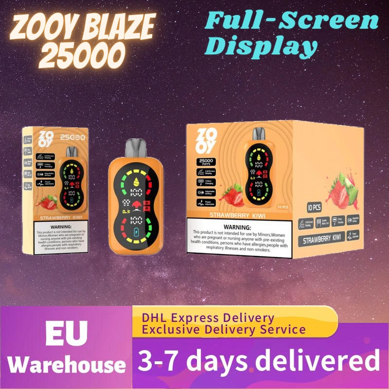 ZOOY Blaze 25K Puffs Double Screen Premium Quality Best Sale
