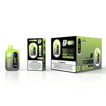 ZOOY Diamond 15000 PUFF Disposable Vape In Sales