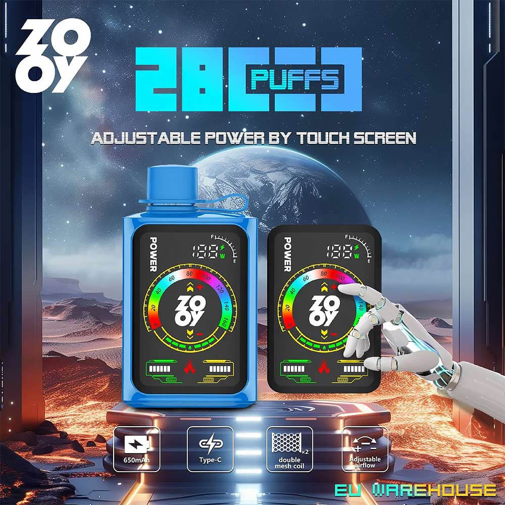 Zooy Power 28000 PUFF Disposable Vape In Sales