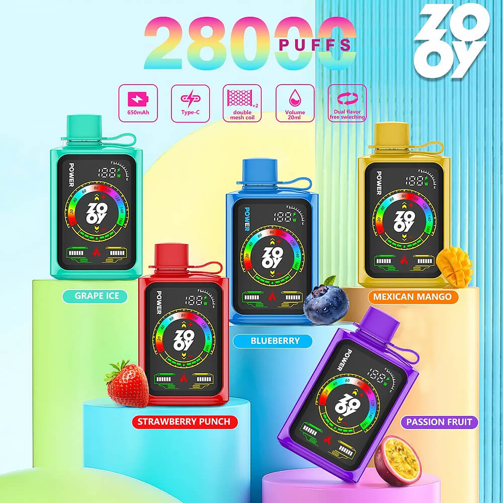 Zooy Power 28000 PUFF Disposable Vape In Sales