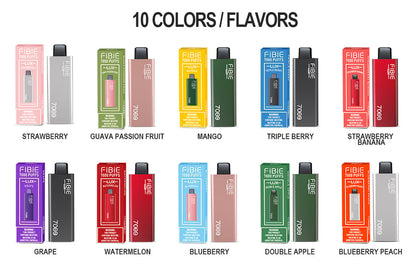 BLUEBERRY-  FIBIE 7000 Puffs Disposable Vapor Wands(7000 PUFFS)