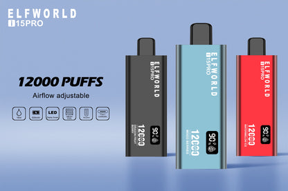 ELFWORLD i15 Pro 12000 Puffs Disposable Vape Wholesale