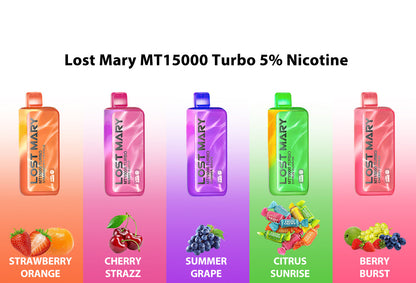 Lost Mary MT15000 Puffs Turbo Disposable Vape Wholesale
