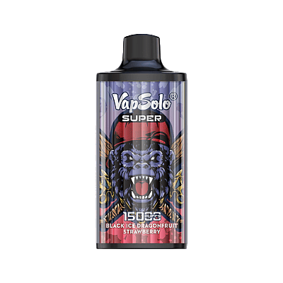 VapSolo Super 15K Puffs Disposable Vape | Ajustable Airflow,Mesh Coil,Type-C Port