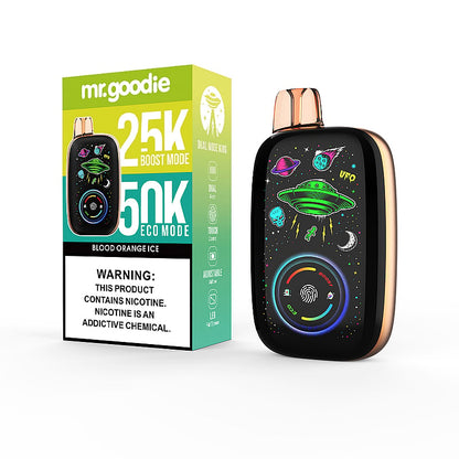 Mr.Goodie Dual Mode King 50000 50K Puffs :Touch Control Disposable Vape with Ajustable Airflow