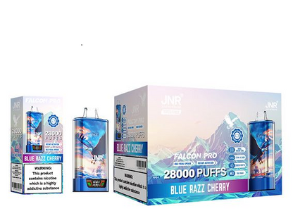 JNR Falcon Pro 28k Puffs Disposable Vape-950mAh Battery, 30ml E-liquid, Multiple Nicotine 19 Flavors