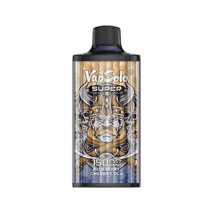 VapSolo Super 15K Puffs Disposable Vape | Ajustable Airflow,Mesh Coil,Type-C Port