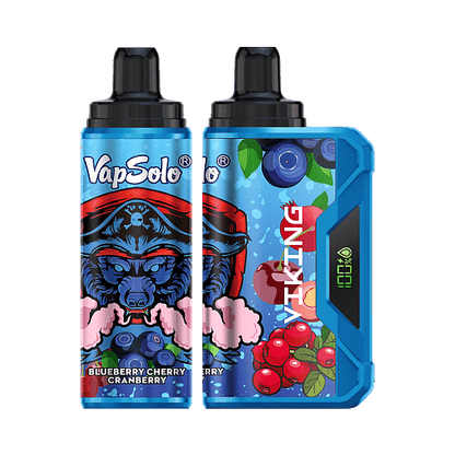 VapSolo Viking 12K Puffs Disposable Vape | Ajustable Airflow,LCD Display,Type-C port