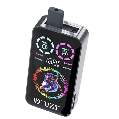 UZY Tornado 30000 30K Puffs :Dual Flavors Disposable Vape with Smart Screen